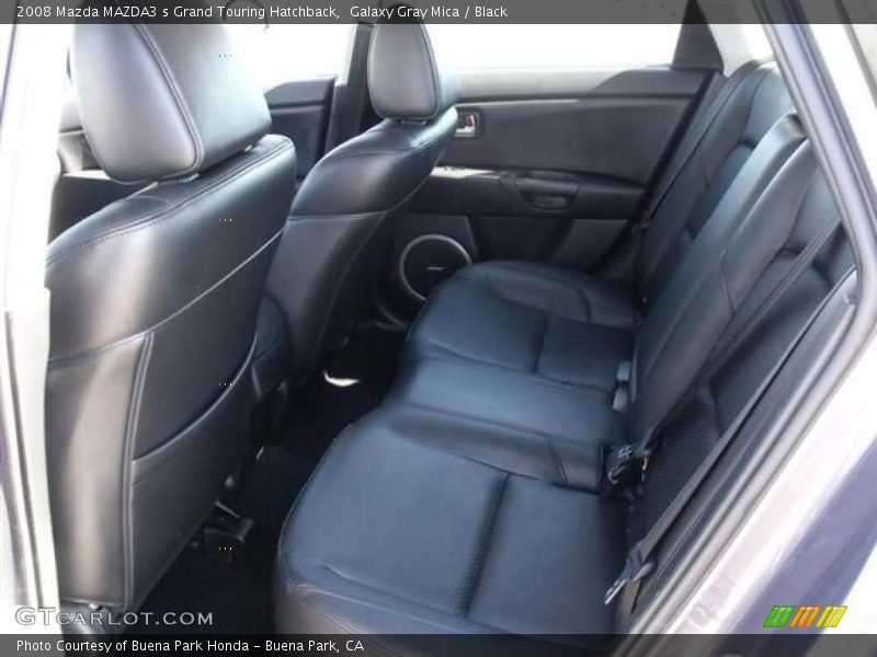 Galaxy Gray Mica / Black 2008 Mazda MAZDA3 s Grand Touring Hatchback