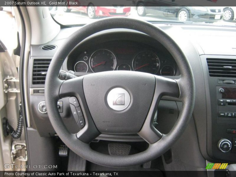 Gold Mist / Black 2007 Saturn Outlook XE