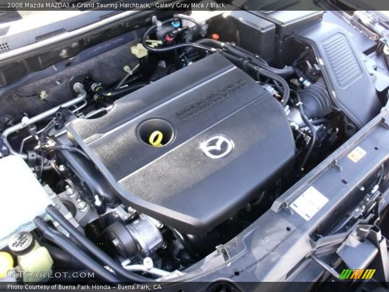 Galaxy Gray Mica / Black 2008 Mazda MAZDA3 s Grand Touring Hatchback