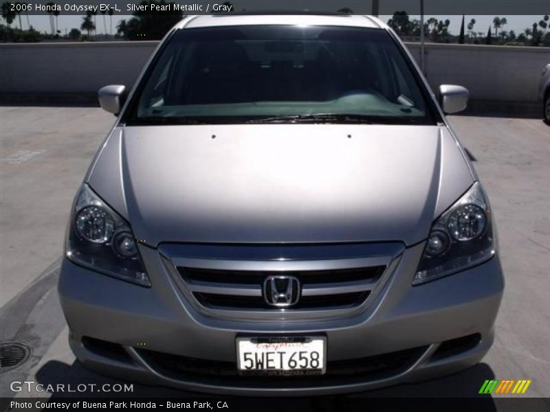 Silver Pearl Metallic / Gray 2006 Honda Odyssey EX-L