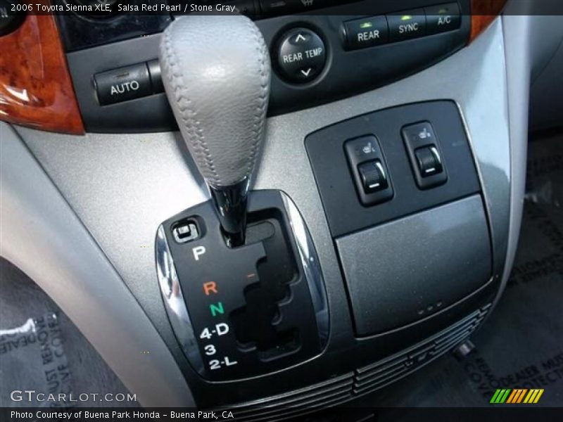 Salsa Red Pearl / Stone Gray 2006 Toyota Sienna XLE