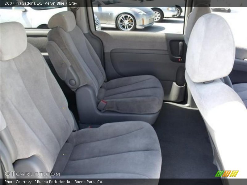 Velvet Blue / Gray 2007 Kia Sedona LX