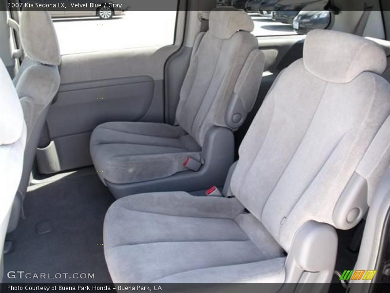 Velvet Blue / Gray 2007 Kia Sedona LX