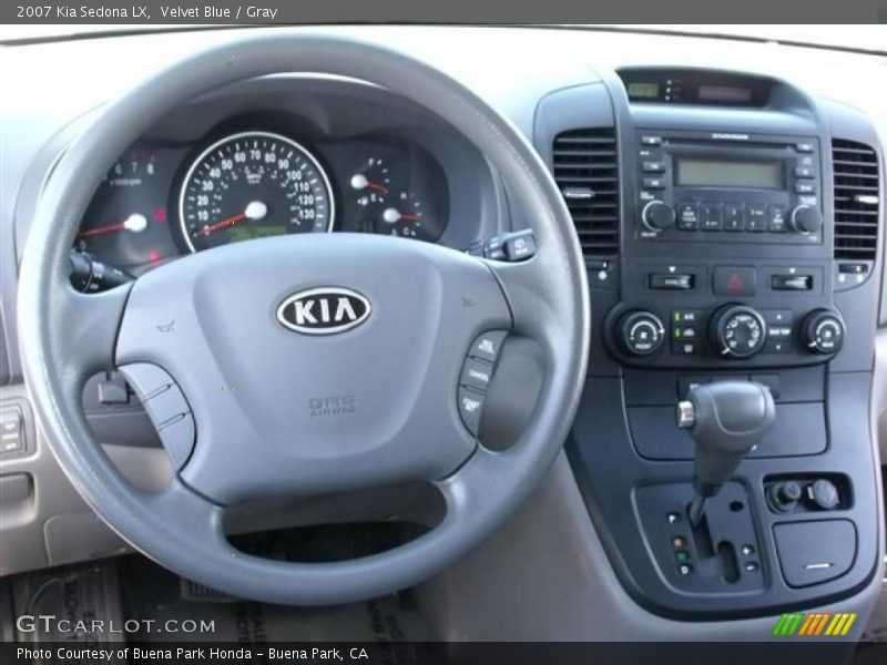 Velvet Blue / Gray 2007 Kia Sedona LX