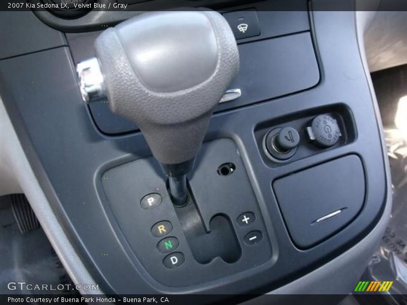 Velvet Blue / Gray 2007 Kia Sedona LX