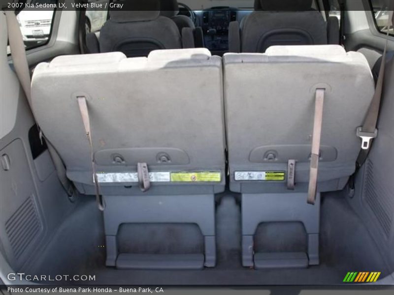Velvet Blue / Gray 2007 Kia Sedona LX