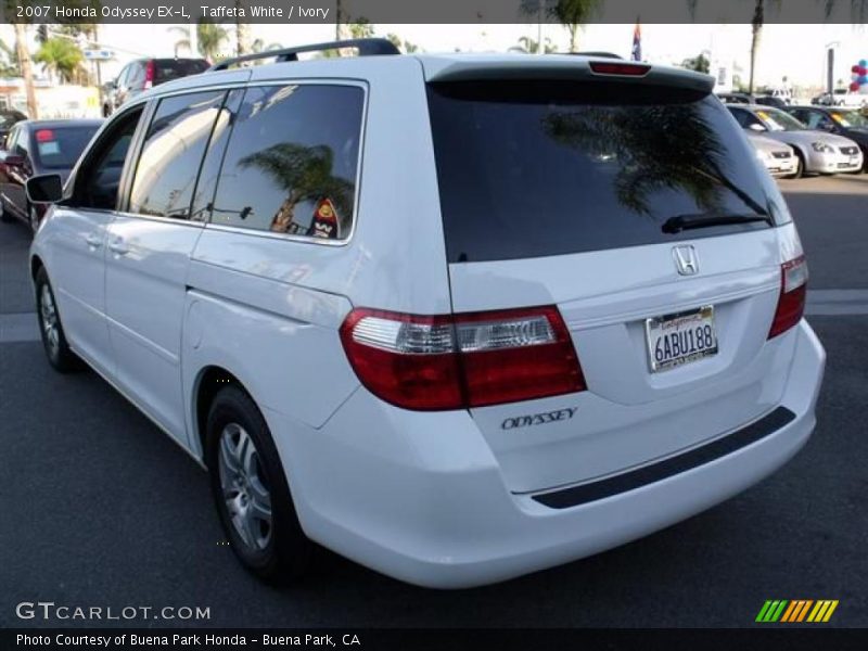 Taffeta White / Ivory 2007 Honda Odyssey EX-L