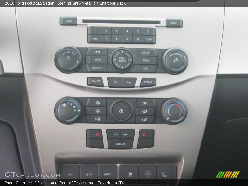 Sterling Grey Metallic / Charcoal Black 2010 Ford Focus SES Sedan