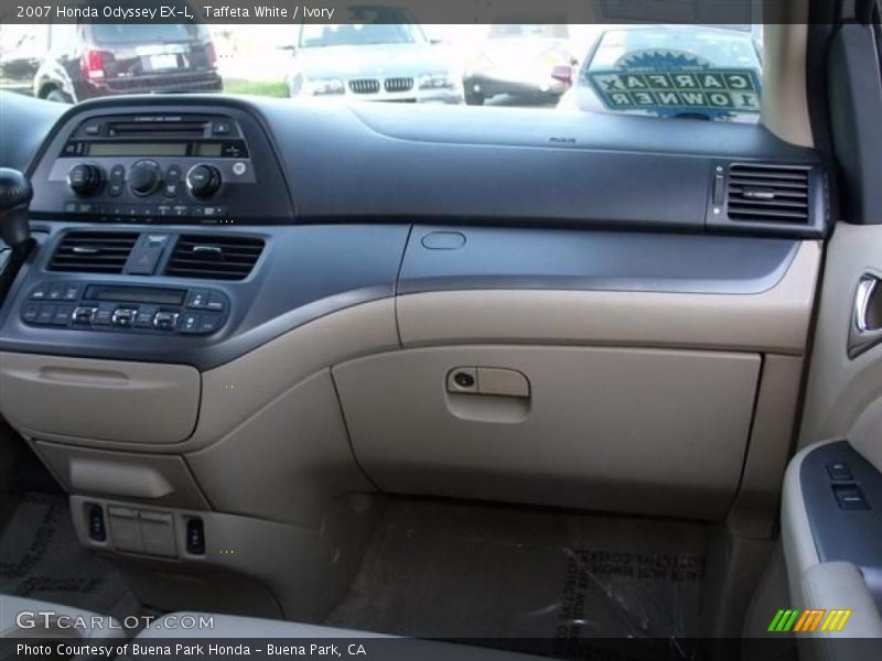 Taffeta White / Ivory 2007 Honda Odyssey EX-L