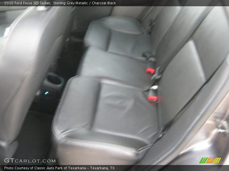 Sterling Grey Metallic / Charcoal Black 2010 Ford Focus SES Sedan