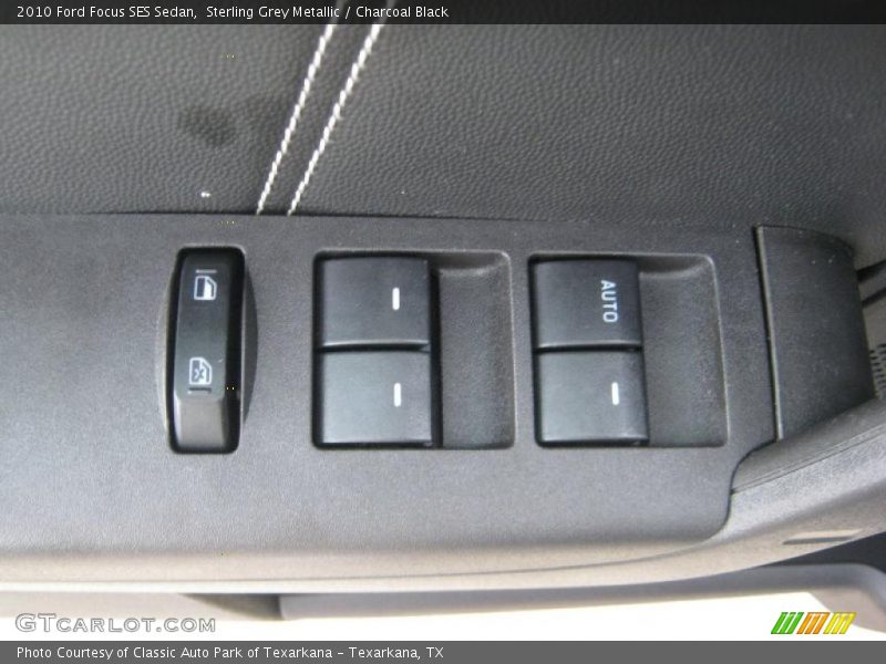 Sterling Grey Metallic / Charcoal Black 2010 Ford Focus SES Sedan