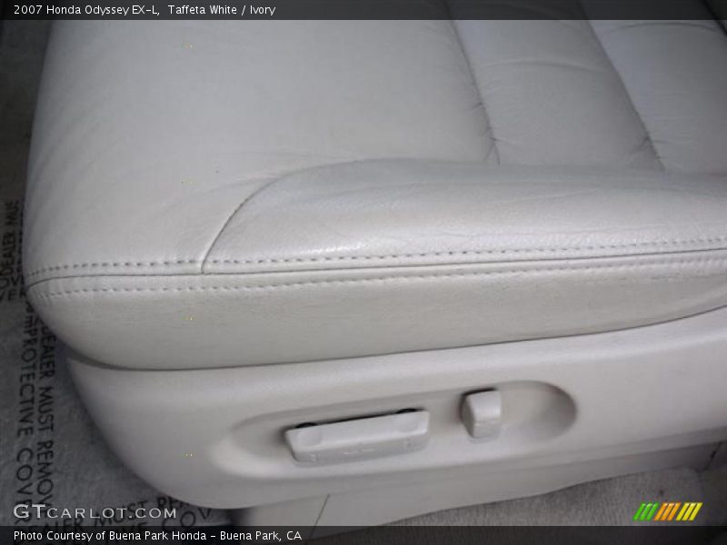 Taffeta White / Ivory 2007 Honda Odyssey EX-L