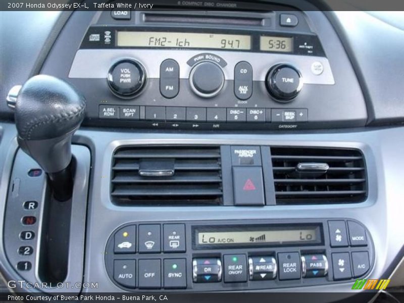 Taffeta White / Ivory 2007 Honda Odyssey EX-L