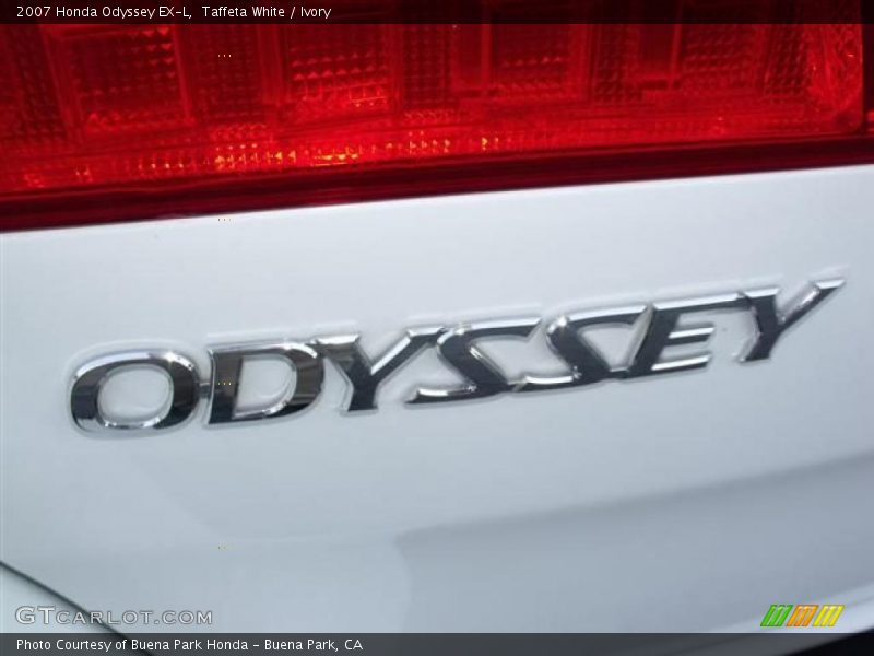 Taffeta White / Ivory 2007 Honda Odyssey EX-L
