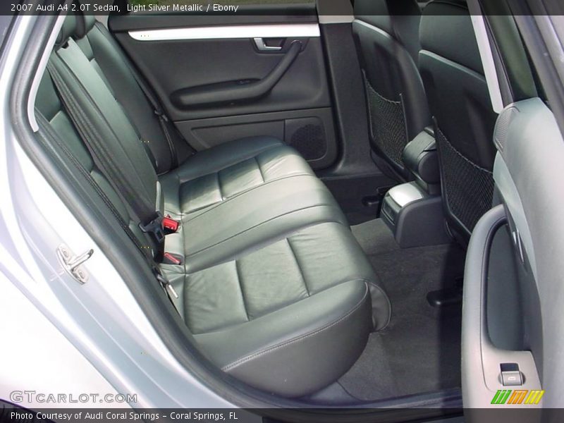Light Silver Metallic / Ebony 2007 Audi A4 2.0T Sedan