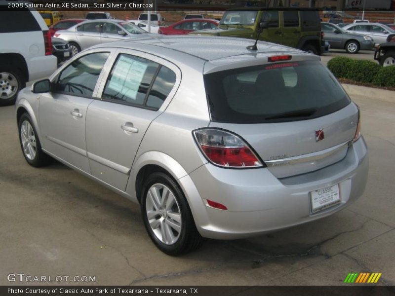 Star Silver / Charcoal 2008 Saturn Astra XE Sedan