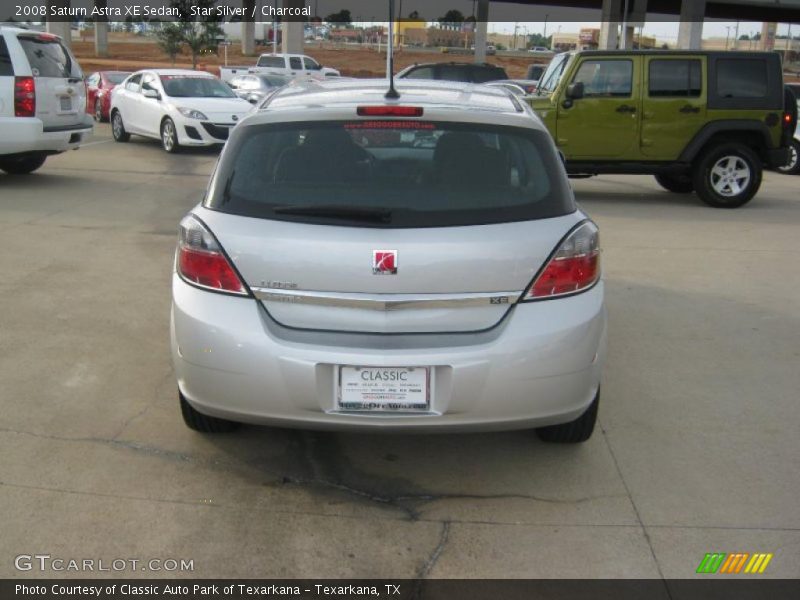 Star Silver / Charcoal 2008 Saturn Astra XE Sedan