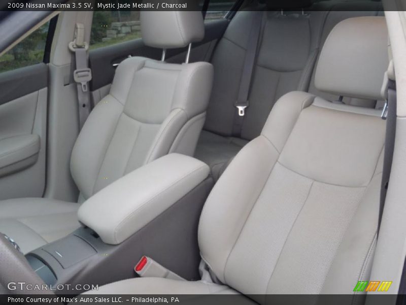 Mystic Jade Metallic / Charcoal 2009 Nissan Maxima 3.5 SV