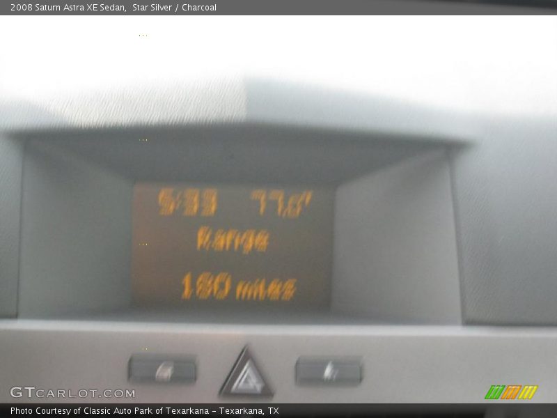 Star Silver / Charcoal 2008 Saturn Astra XE Sedan