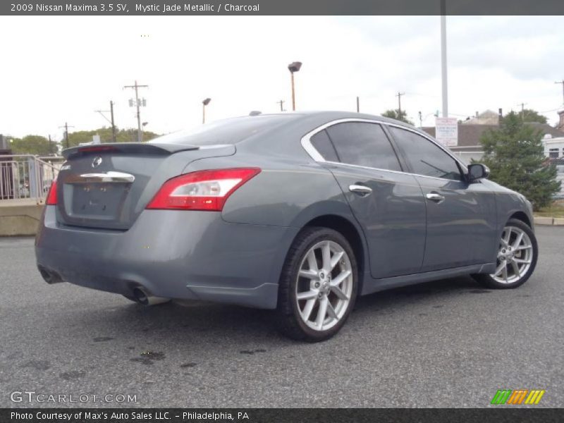 Mystic Jade Metallic / Charcoal 2009 Nissan Maxima 3.5 SV