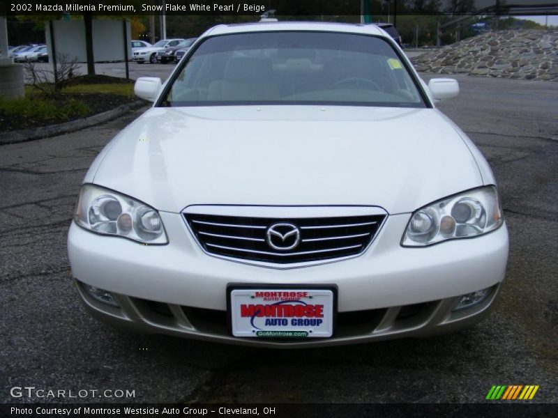 Snow Flake White Pearl / Beige 2002 Mazda Millenia Premium