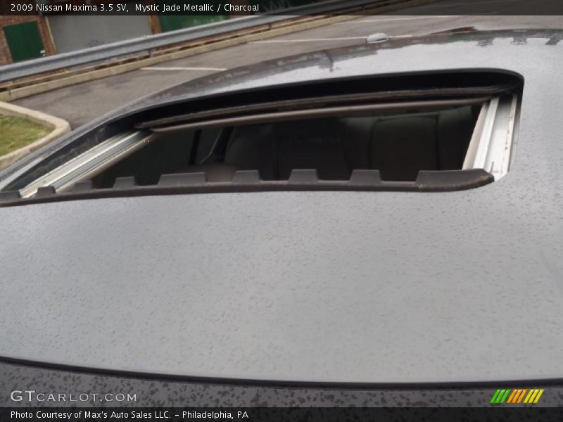 Mystic Jade Metallic / Charcoal 2009 Nissan Maxima 3.5 SV