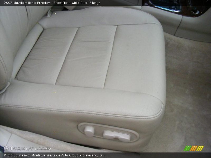 Snow Flake White Pearl / Beige 2002 Mazda Millenia Premium