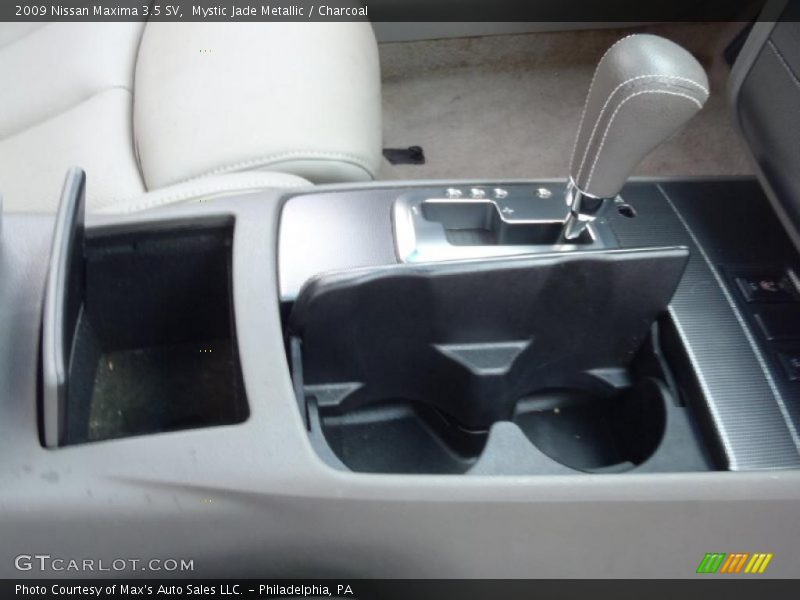 Mystic Jade Metallic / Charcoal 2009 Nissan Maxima 3.5 SV