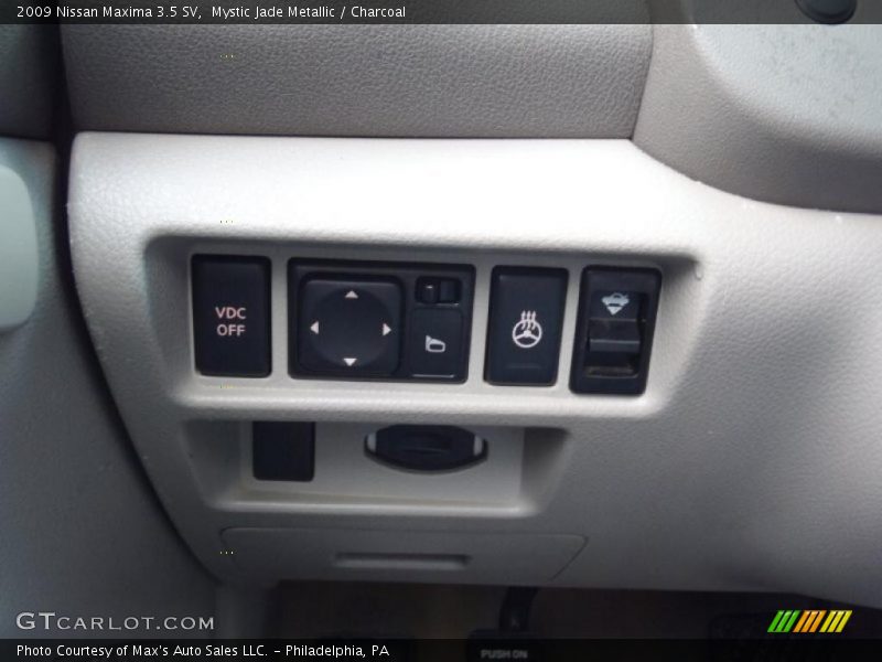 Mystic Jade Metallic / Charcoal 2009 Nissan Maxima 3.5 SV