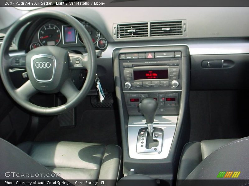Light Silver Metallic / Ebony 2007 Audi A4 2.0T Sedan