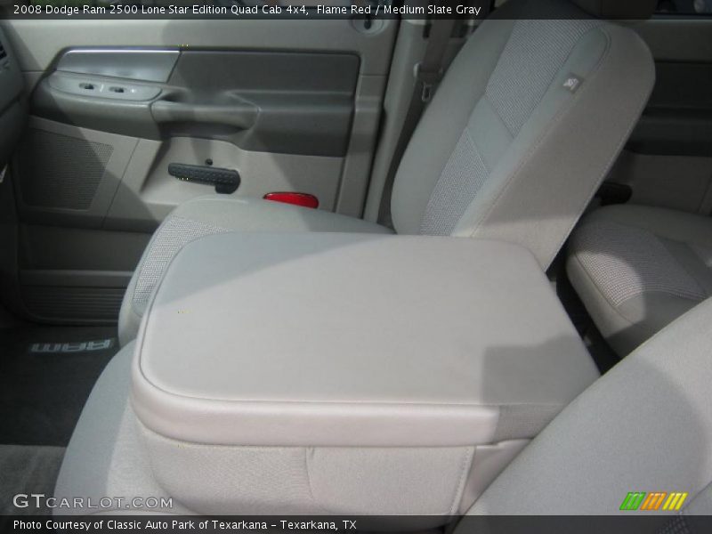 Flame Red / Medium Slate Gray 2008 Dodge Ram 2500 Lone Star Edition Quad Cab 4x4