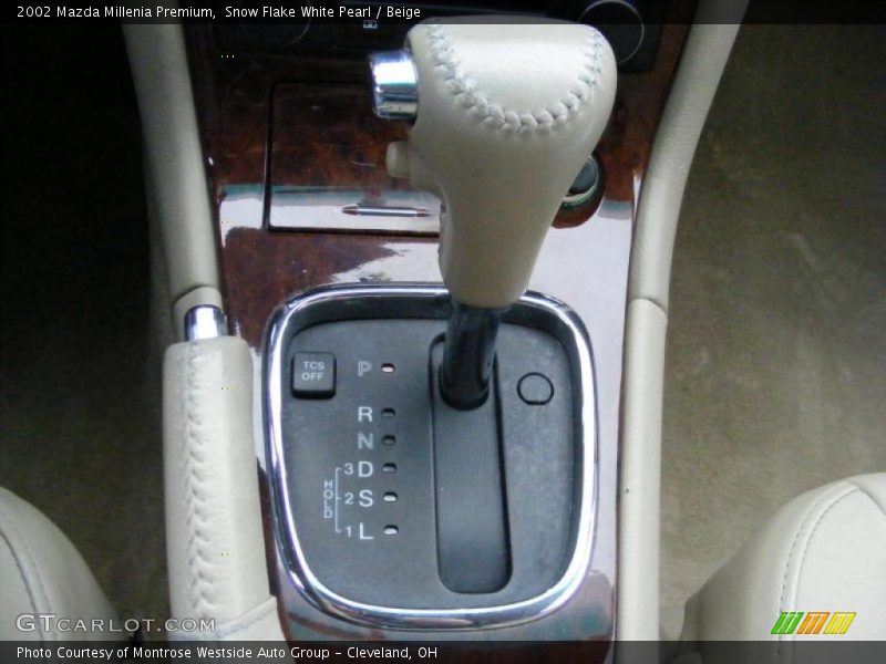 Snow Flake White Pearl / Beige 2002 Mazda Millenia Premium