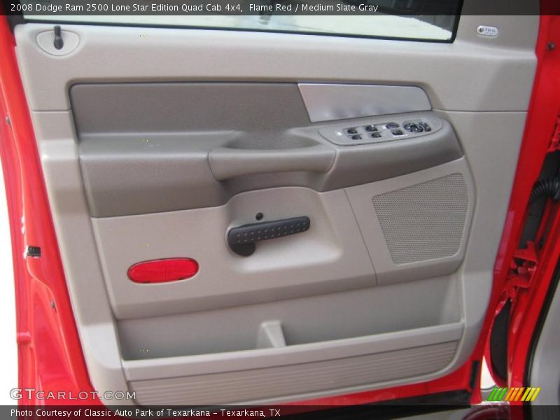 Flame Red / Medium Slate Gray 2008 Dodge Ram 2500 Lone Star Edition Quad Cab 4x4