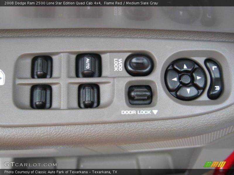 Flame Red / Medium Slate Gray 2008 Dodge Ram 2500 Lone Star Edition Quad Cab 4x4