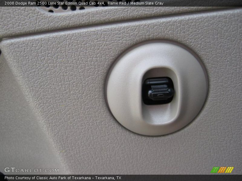 Flame Red / Medium Slate Gray 2008 Dodge Ram 2500 Lone Star Edition Quad Cab 4x4