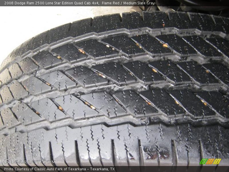Flame Red / Medium Slate Gray 2008 Dodge Ram 2500 Lone Star Edition Quad Cab 4x4