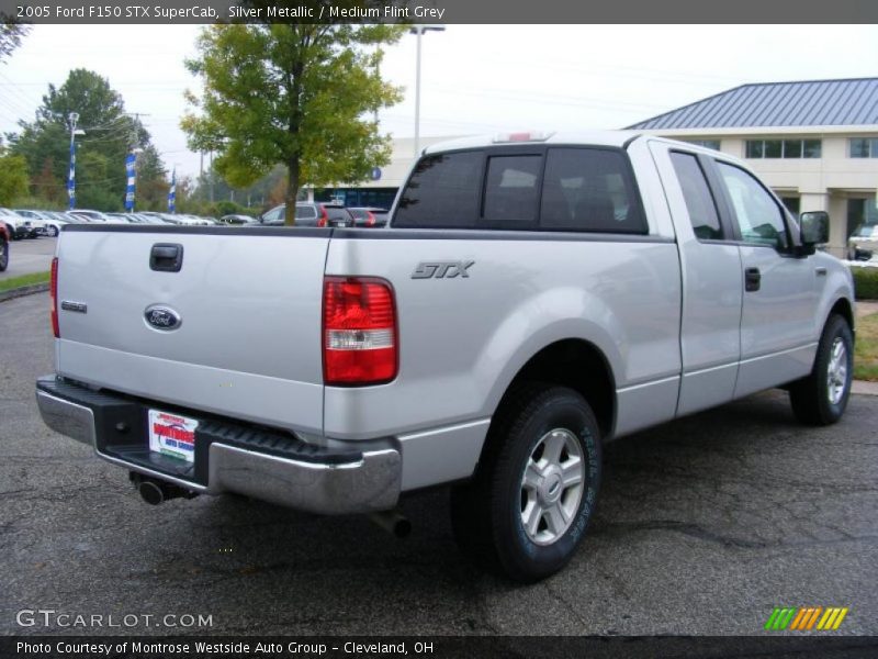 Silver Metallic / Medium Flint Grey 2005 Ford F150 STX SuperCab