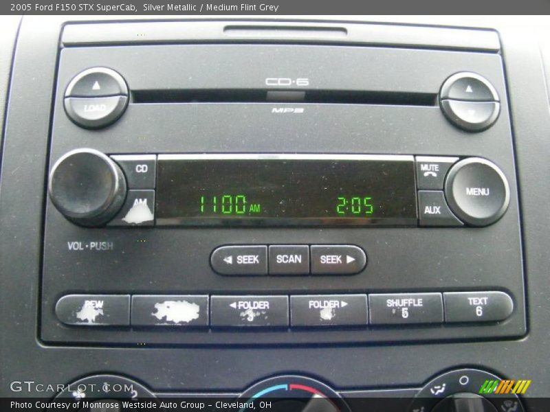 Silver Metallic / Medium Flint Grey 2005 Ford F150 STX SuperCab