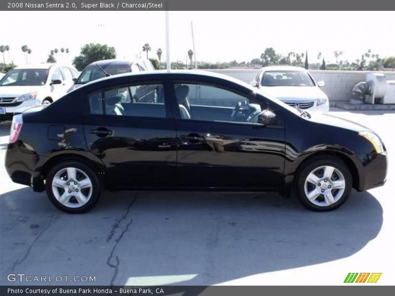 Super Black / Charcoal/Steel 2008 Nissan Sentra 2.0
