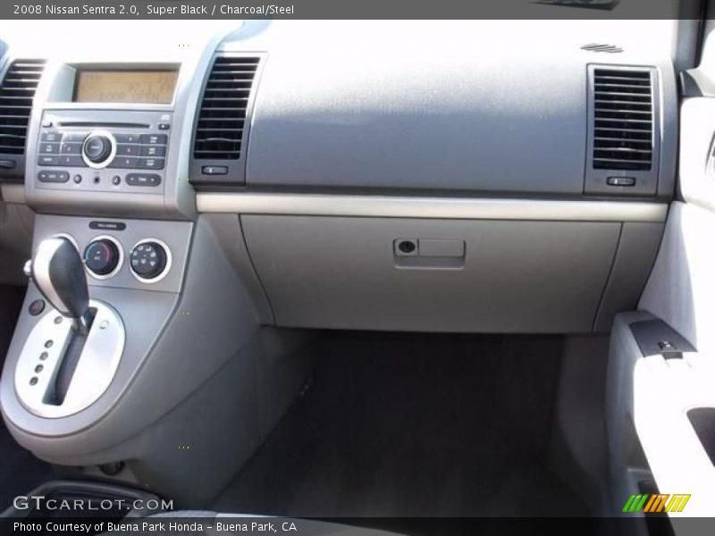 Super Black / Charcoal/Steel 2008 Nissan Sentra 2.0