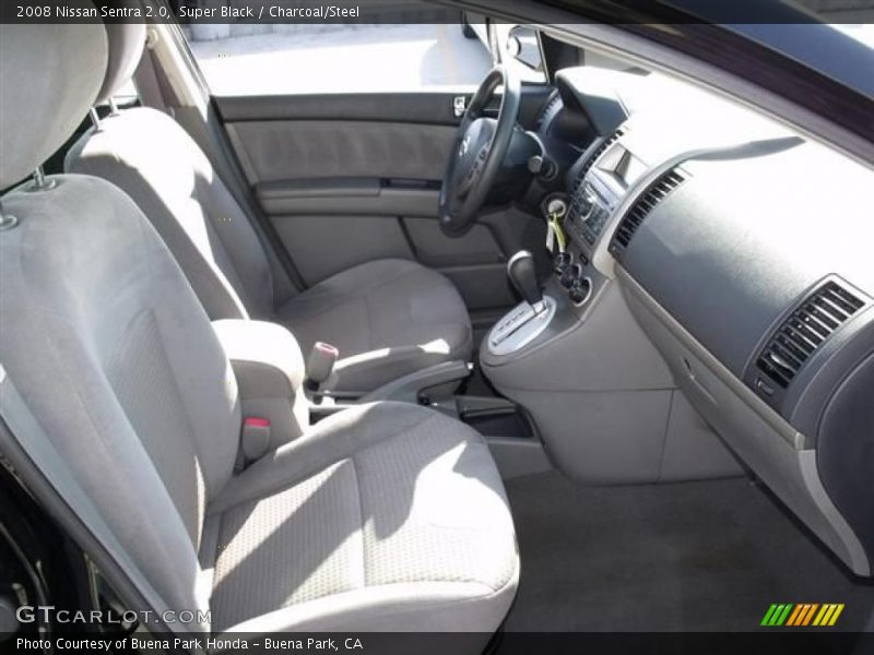 Super Black / Charcoal/Steel 2008 Nissan Sentra 2.0