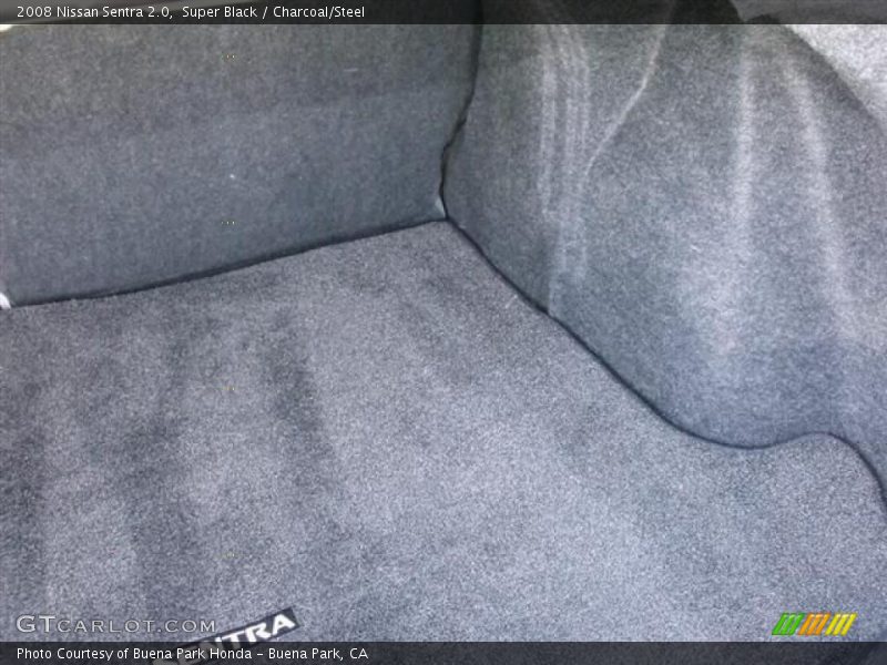 Super Black / Charcoal/Steel 2008 Nissan Sentra 2.0