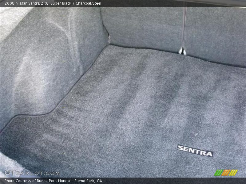 Super Black / Charcoal/Steel 2008 Nissan Sentra 2.0