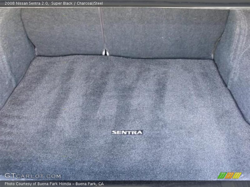 Super Black / Charcoal/Steel 2008 Nissan Sentra 2.0