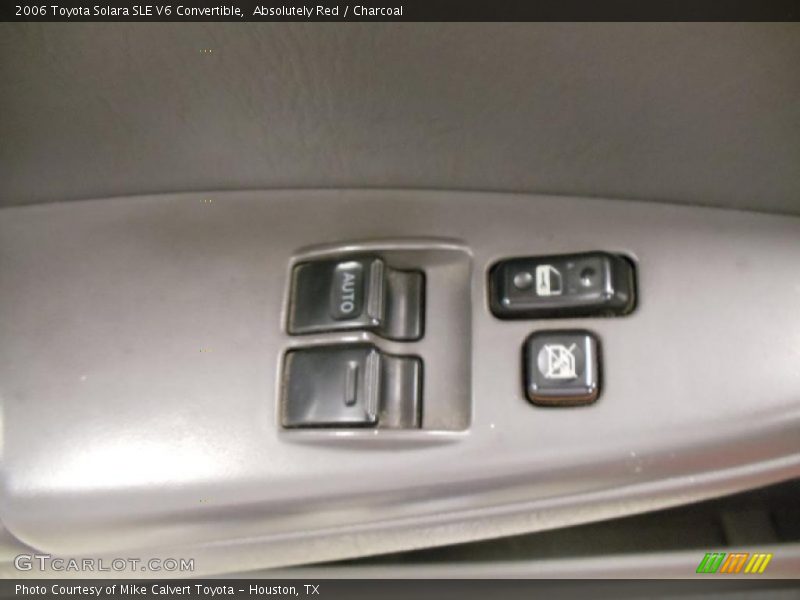 Absolutely Red / Charcoal 2006 Toyota Solara SLE V6 Convertible
