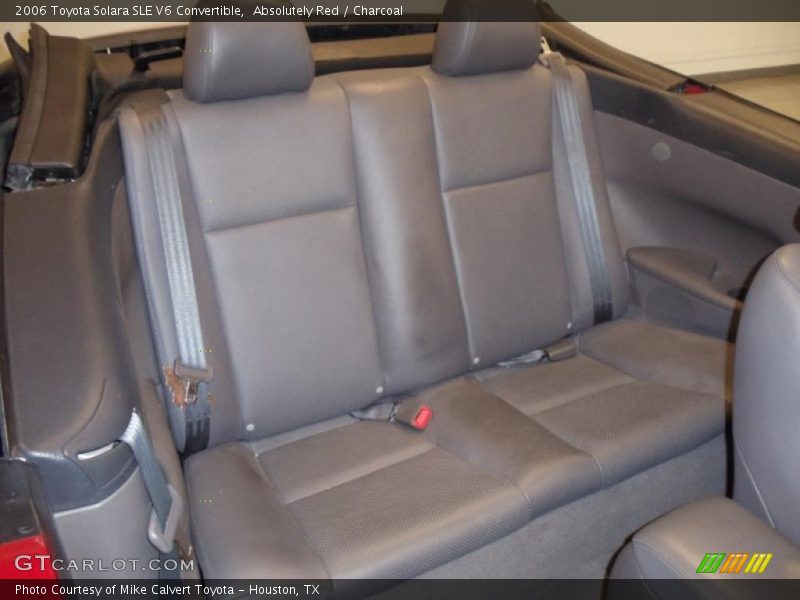Absolutely Red / Charcoal 2006 Toyota Solara SLE V6 Convertible