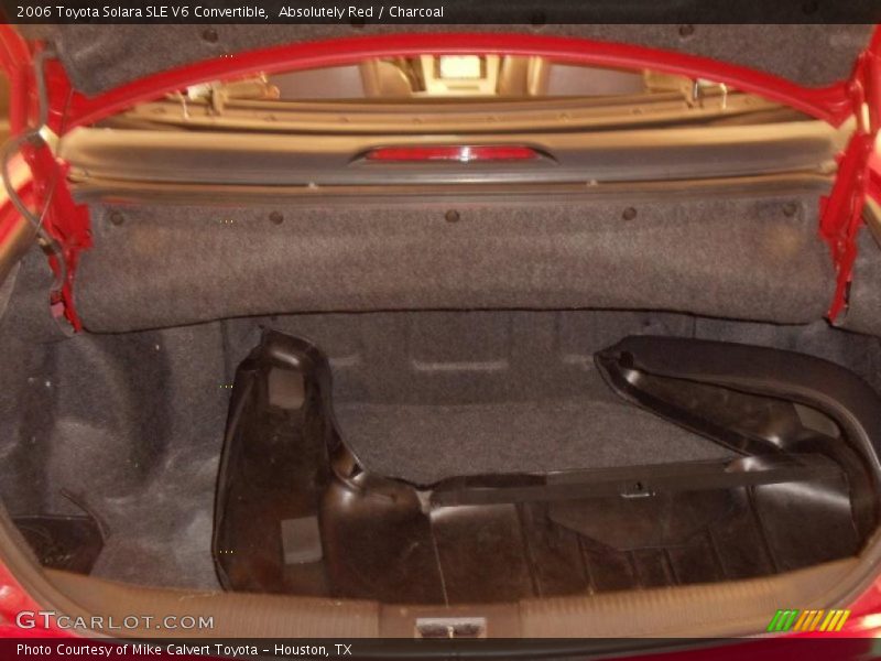 Absolutely Red / Charcoal 2006 Toyota Solara SLE V6 Convertible