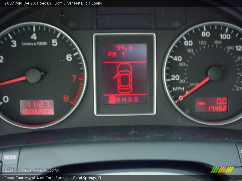 Light Silver Metallic / Ebony 2007 Audi A4 2.0T Sedan