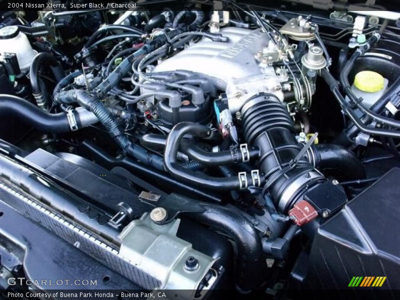 Super Black / Charcoal 2004 Nissan Xterra