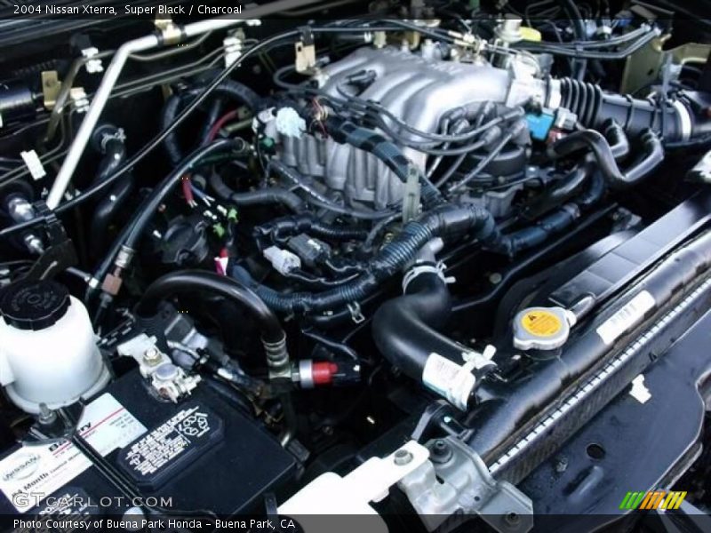 Super Black / Charcoal 2004 Nissan Xterra